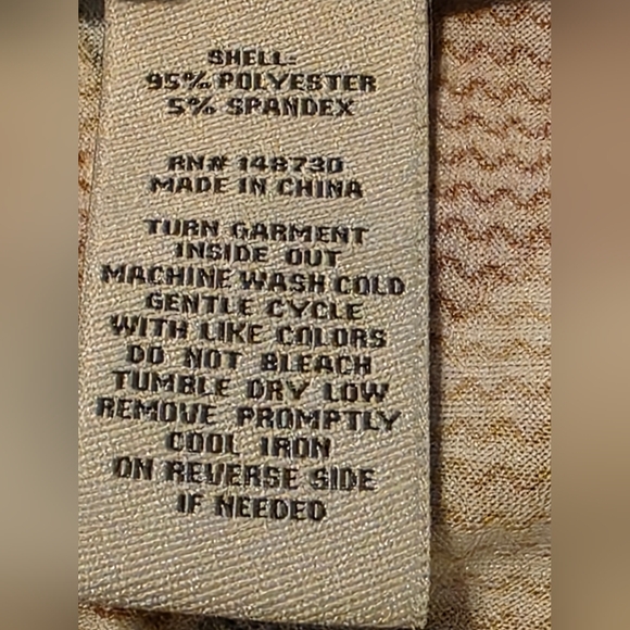 Eci Bold Retro Print Knee Length Dress Size Small - Picture 5 of 5